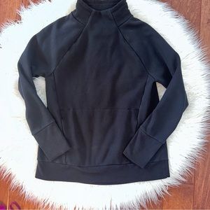 Fabletics high neck fleece tunic sweatshirt